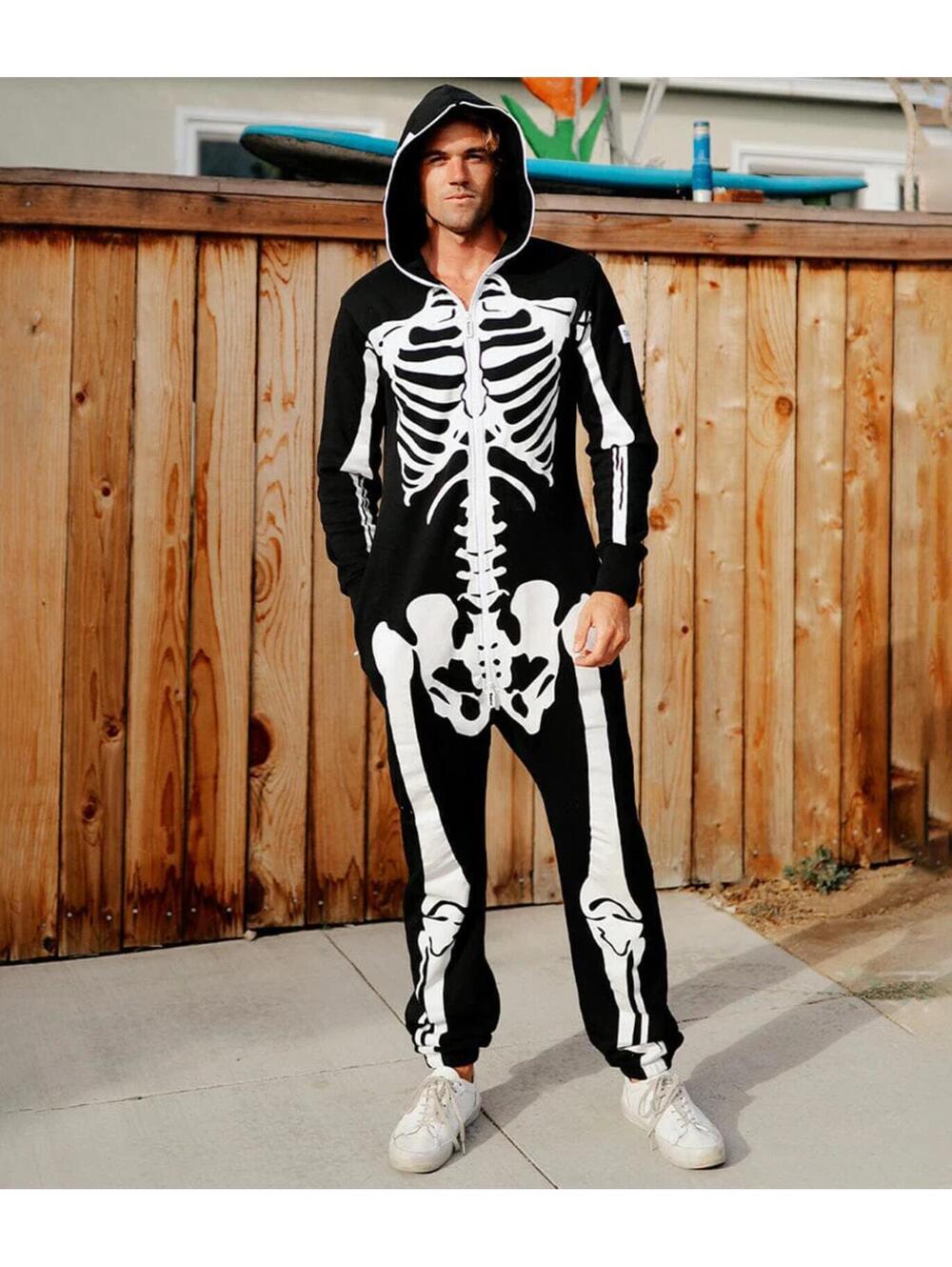 NWT Tipsy Elves Men's Halloween Skeleton Costume Size XXL - Picture 8 of 10